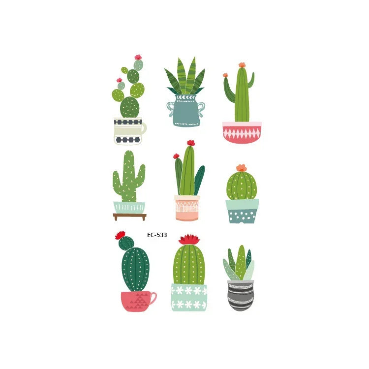 20 PCS Autocollants Tatouages Étanches Fruits, Légumes et Plantes Peints, EC-531, EC-532, EC-533, EC-534, EC-535, EC-536, EC-537, EC-538, EC-539, EC-540, EC-541, EC-542, EC-543, EC-544, EC-545, EC-546, EC-547, EC-548, EC-549, EC-550, EC-551, EC-552