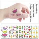 20 PCS Autocollants Tatouages Étanches Fruits, Légumes et Plantes Peints, EC-531, EC-532, EC-533, EC-534, EC-535, EC-536, EC-537, EC-538, EC-539, EC-540, EC-541, EC-542, EC-543, EC-544, EC-545, EC-546, EC-547, EC-548, EC-549, EC-550, EC-551, EC-552