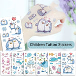 20 autocollants de tatouage pour enfants étanches sur le thème des animaux marins, EC-559, EC-566, EC-567, EC-571, EC-572, EC-573, EC-574, EC-575, EC-576, EC-577, EC-741, EC-764