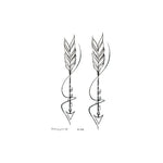 Autocollant de tatouage de bras de fleur imperméable 20 PCS, SC-529, SC-557, SC-558, SC-559, SC-561, SC-564, SC-551, SC-556, SC-552, SC-553, SC-554, SC-555