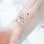 10 autocollants de tatouage temporaire étanches à l'eau, RC-501, RC-502, RC-503, RC-504, RC-505, RC-506, RC-507, RC-508, RC-509, RC-510, RC-511, RC-512, RC-513, RC-514, RC-515, RC-516