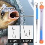 5 pièces Accessoires de levage d'hameçon à gorge profonde pour ligne de pêche, désenchevêtreur de ligne de pêche
