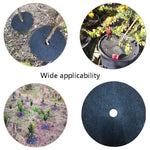 Tissu écologique anti-herbe non tissé pour jardin, couverture de sol respirante et hydratante pouvant réduire le film de jardin fruitier, 25x3cm