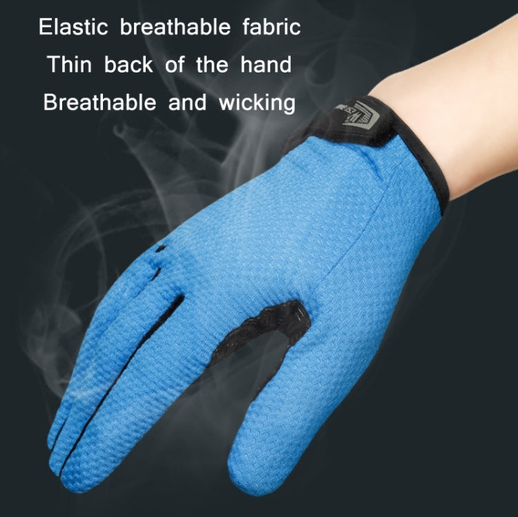 WEST BIKING YP0211223 Gants à doigts complets pour le cyclisme Absorption des chocs Antidérapants Gants à écran tactile, M, L, XL