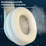 Casque Bluetooth sans fil B39 Subwoofer avec lumière respirante, prise en charge de la carte TF