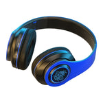 Casque Bluetooth sans fil B39 Subwoofer avec lumière respirante, prise en charge de la carte TF
