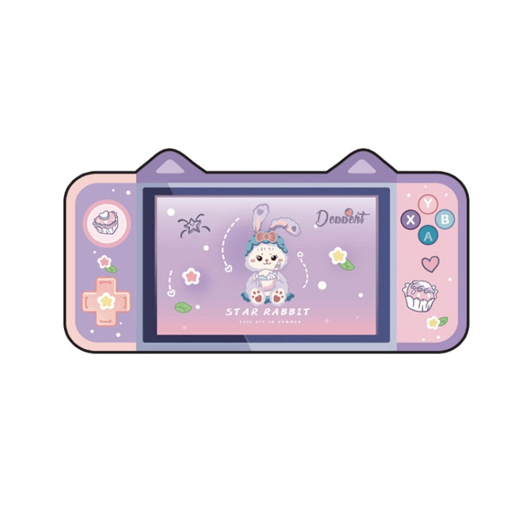 Tapis de souris de bureau mignon en forme d'oreilles de chat, 400 x 800 x 2mm