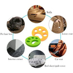 Épilateur pour animaux pour machine à laver, rond, prune, chien, chat
