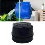 Brosse de nettoyage magnétique double face pour aquarium, Bleu, Blanc, Noir