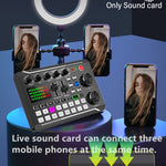 Carte son live F998 avec 16 effets sonores et réduction de bruit, F998