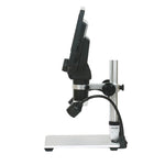 G1200D Écran LCD 7 pouces 1200X Microscope de bureau électronique numérique portable, prise EU avec batterie, prise US avec batterie, prise AU avec batterie, prise UK avec batterie