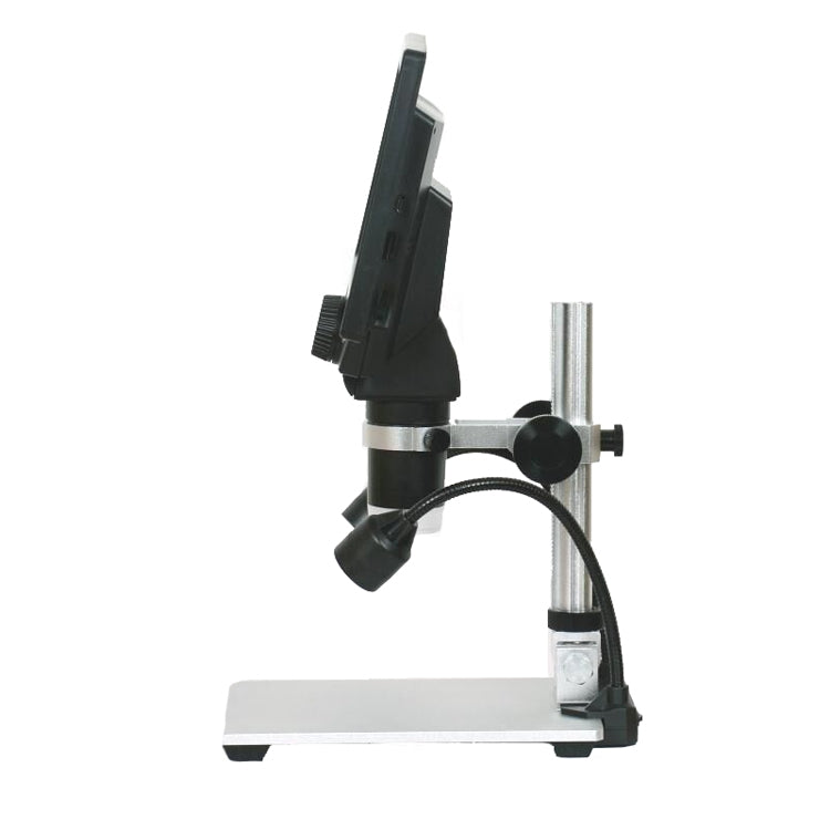 G1200D Écran LCD 7 pouces 1200X Microscope de bureau électronique numérique portable, prise EU avec batterie, prise US avec batterie, prise AU avec batterie, prise UK avec batterie
