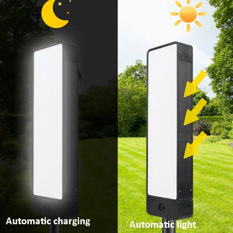 TS-G6704 Lampe de pelouse solaire avec numéro de maison et température de couleur double, TS-G6704