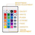 Ampoule RVB Intelligente avec Télécommande, 20W, 25W