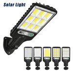 Lampadaire solaire 616 LED à induction corporelle pour jardin, spécifications : 28 SMD sans télécommande, 60 SMD sans télécommande, 117 COB sans télécommande, 108 COB sans télécommande, 72 SMD sans télécommande, 60 SMD avec télécommande