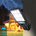 Lampadaire solaire 616 LED à induction corporelle pour jardin, spécifications : 28 SMD sans télécommande, 60 SMD sans télécommande, 117 COB sans télécommande, 108 COB sans télécommande, 72 SMD sans télécommande, 60 SMD avec télécommande