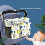 Sac de Rangement Multifonctionnel pour Poussette, Dinosaure Blanc, Zoo Jaune, Agneau Vert, Alpaga Blanc, Hibou Tibétain, Cerf Denglin, Zoo Jaune + Poche Latérale, Agneau Vert + Poche Latérale, Alpaga Blanc + Poche Latérale, Hibou Tibétain + Poche Latérale