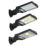 Lampadaire Solaire LED à Induction Corporelle pour Jardin, Spéc. : 616A-18 LED, 616B-72 COB, 616C-30 COB, 616A-18 LED avec Télécommande, 616B-72 COB avec Télécommande, 616C-30 COB avec Télécommande