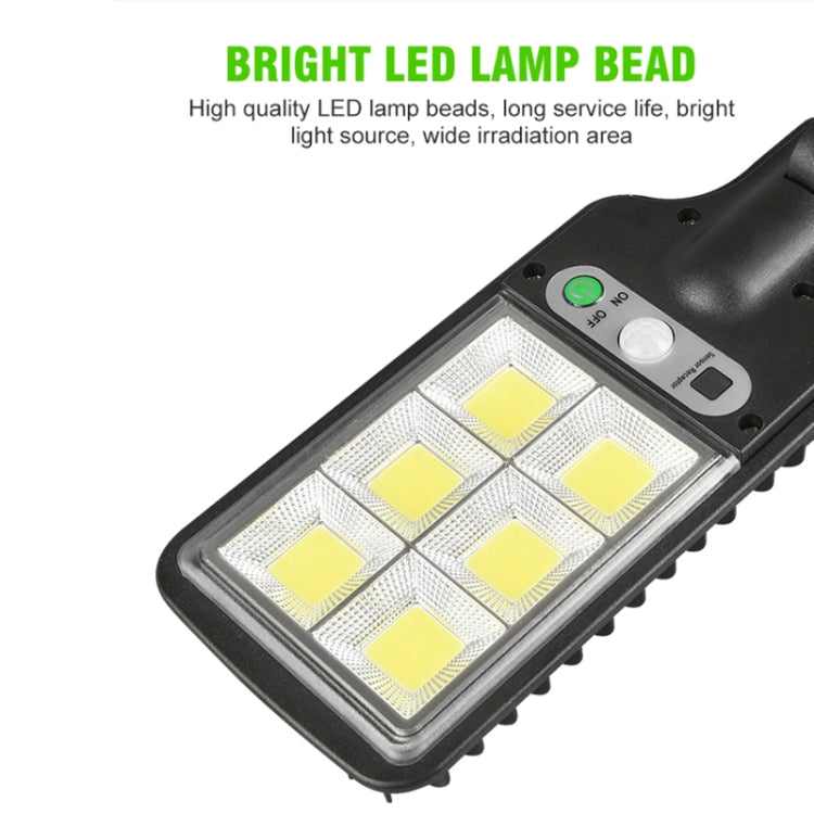 Lampadaire Solaire LED à Induction Corporelle pour Jardin, Spéc. : 616A-18 LED, 616B-72 COB, 616C-30 COB, 616A-18 LED avec Télécommande, 616B-72 COB avec Télécommande, 616C-30 COB avec Télécommande