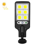 Lampadaire Solaire LED à Induction Corporelle pour Jardin, Spéc. : 616A-18 LED, 616B-72 COB, 616C-30 COB, 616A-18 LED avec Télécommande, 616B-72 COB avec Télécommande, 616C-30 COB avec Télécommande