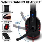 Ensemble clavier, souris et casque de jeu lumineux 4 en 1 T-WOLF TF-800