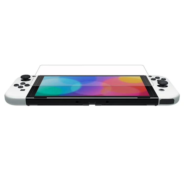 Film protecteur d'écran anti-traces de doigts KJH NS-062 pour consoles de jeux Nintendo Switch OLED, NS-062
