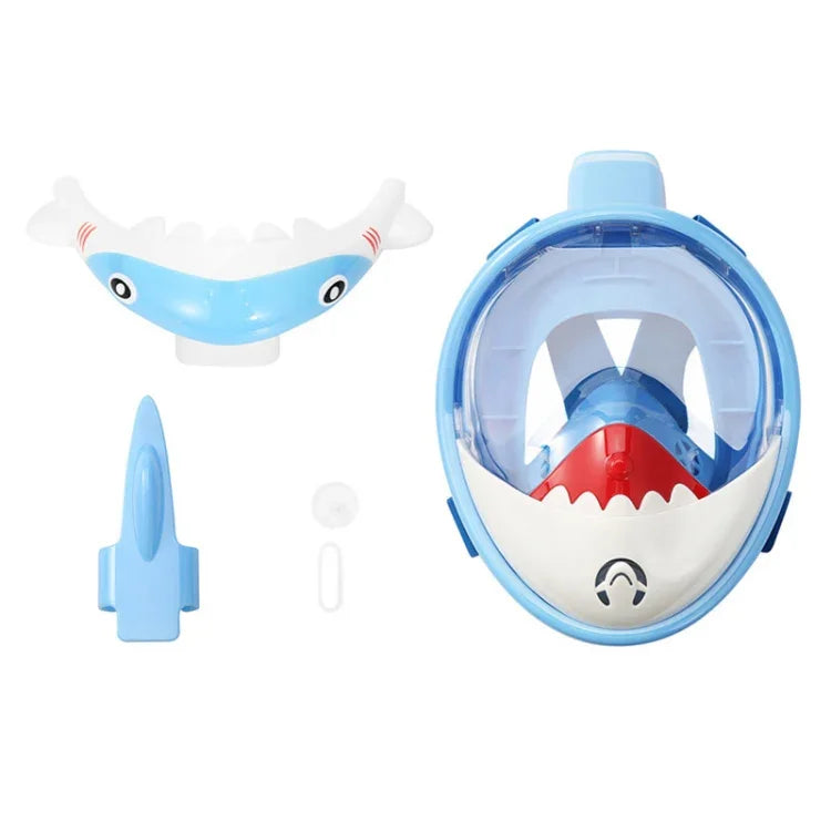 Masque de plongée pour enfants, étanche et antibuée, taille XS.