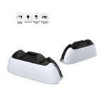Base de chargement pour manette de jeu à contact DOBE TP5-05103 avec voyant lumineux pour PS5, TP5-05103