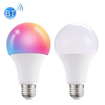 2 PCS Tuya TY-10W RVB+CCT Ampoule LED Intelligente à Contrôle par Téléphone Portable Bluetooth