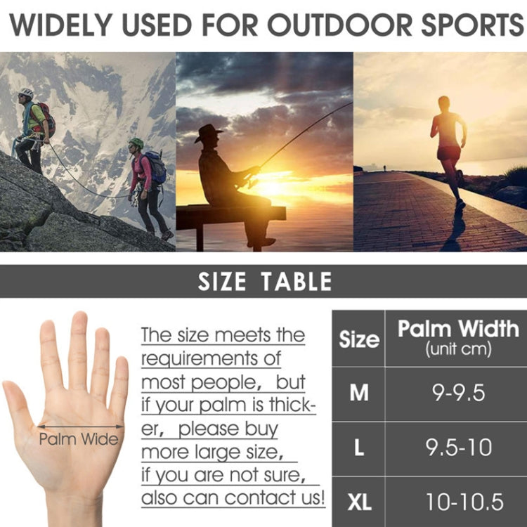 WEST BIKING YP0211222 Gants de vélo antichoc à demi-doigts, M, L, XL