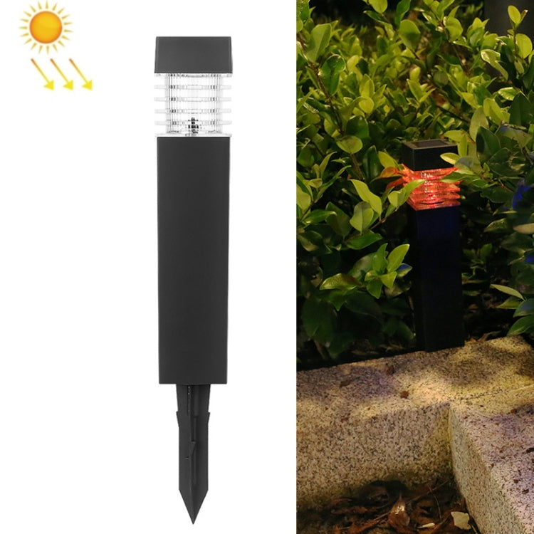 Lampe Solaire Étanche d'Extérieur pour Colonne Carrée, Lumière Blanche, Lumière Jaune, Lumière Colorée