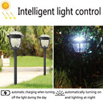 2 LED Solar Waterproof Outdoor Garden Light, Style:, White Light-Lawn Lamp, Warm Light-Lawn Lamp, White Light-Column Cap