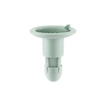 LSWY15 Drain de sol pour lavabo à drainage unidirectionnel et anti-odeurs, gris, rose, bleu, vert