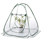 Serre pliante portable pour jardinage et protection contre la pluie, 70x70x80cm