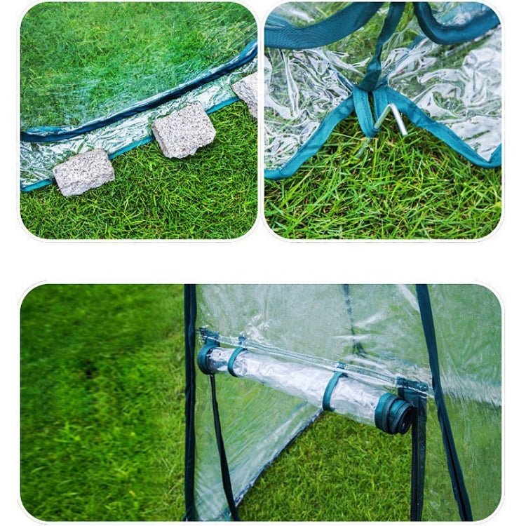 Serre pliante portable pour jardinage et protection contre la pluie, 70x70x80cm