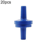 20 pièces pompe à oxygène pour aquarium valve anti-retour trachée, 4mm (Rouge), 4mm (Noir), 4mm (Blanc), 4mm (Bleu), 8mm (Rouge), 10mm (Blanc), 12mm (Blanc), 4mm (Blanc Rouge)