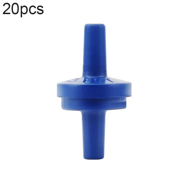 20 pièces pompe à oxygène pour aquarium valve anti-retour trachée, 4mm (Rouge), 4mm (Noir), 4mm (Blanc), 4mm (Bleu), 8mm (Rouge), 10mm (Blanc), 12mm (Blanc), 4mm (Blanc Rouge)
