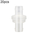 20 pièces pompe à oxygène pour aquarium valve anti-retour trachée, 4mm (Rouge), 4mm (Noir), 4mm (Blanc), 4mm (Bleu), 8mm (Rouge), 10mm (Blanc), 12mm (Blanc), 4mm (Blanc Rouge)