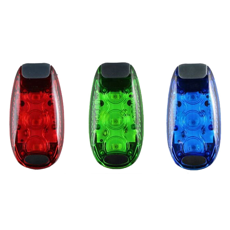 Lumière arrière de vélo chaude pour cyclisme extérieur, course nocturne, Couleur : 3 LED rouge, 3 LED rouge, 3 LED bleue, 3 LED verte, 5 LED rouge, 5 LED bleue, 5 LED verte