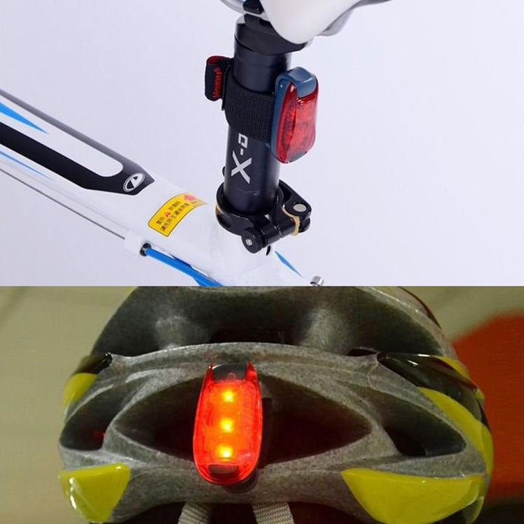 Lumière arrière de vélo chaude pour cyclisme extérieur, course nocturne, Couleur : 3 LED rouge, 3 LED rouge, 3 LED bleue, 3 LED verte, 5 LED rouge, 5 LED bleue, 5 LED verte