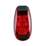 Lumière arrière de vélo chaude pour cyclisme extérieur, course nocturne, Couleur : 3 LED rouge, 3 LED rouge, 3 LED bleue, 3 LED verte, 5 LED rouge, 5 LED bleue, 5 LED verte
