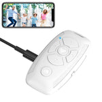 Télécommande Bluetooth multifonctionnelle en forme de clé de voiture S86 pour selfies et vidéos, S86 Noir, S86 Blanc, S86 Rose