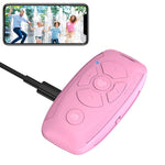 Télécommande Bluetooth multifonctionnelle en forme de clé de voiture S86 pour selfies et vidéos, S86 Noir, S86 Blanc, S86 Rose
