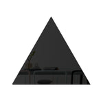 YM300 16 PIÈCES / Ensemble Autocollants muraux personnels pour la maison Miroir décoratif mural en acrylique, Hexagone Noir, Hexagone Argent, Hexagone Or, Quatuor Noir, Quatuor Argent, Quatuor Or, Triangle Noir, Triangle Argent, Triangle Or