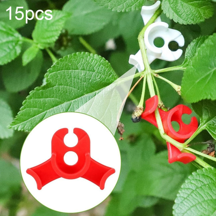 Clip de formation de croissance pour contrôle de pliage des plantes HF-09, décoration de jardin, 15 pièces