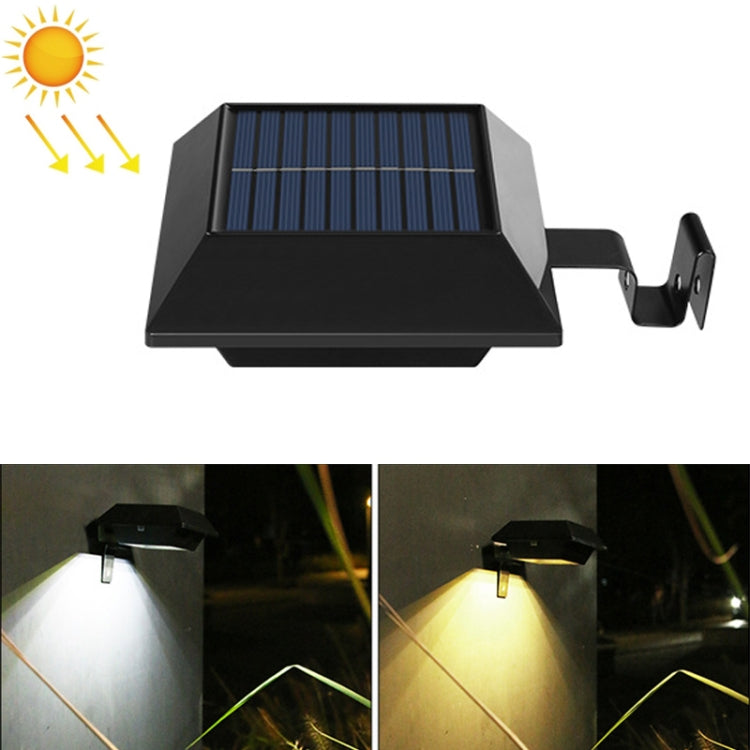 12 appliques murales solaires carrées d'extérieur à LED pour rampe d'escalier, coque noire-lumière blanche, coque noire-lumière chaude, coque blanche-lumière blanche, coque blanche-lumière chaude