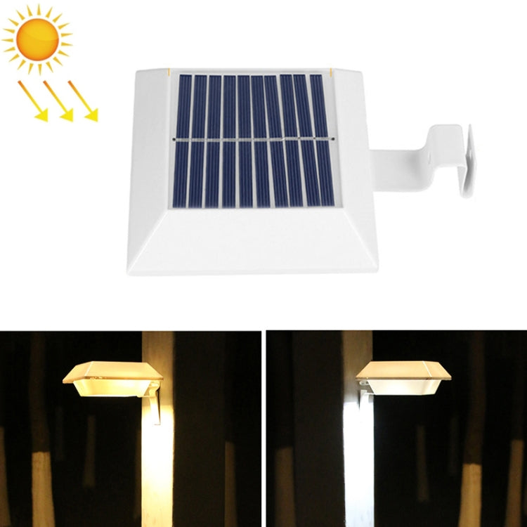 12 appliques murales solaires carrées d'extérieur à LED pour rampe d'escalier, coque noire-lumière blanche, coque noire-lumière chaude, coque blanche-lumière blanche, coque blanche-lumière chaude