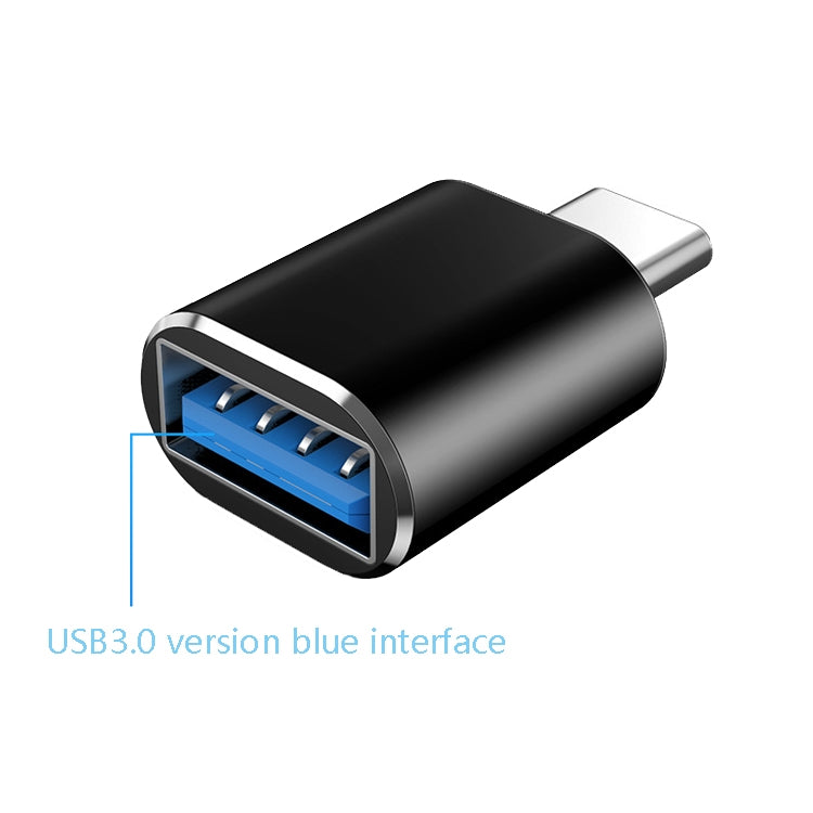 10 PCS Adaptateur OTG USB 3.0 Femelle vers USB-C / Type-C Mâle, 10 PCS sans indicateur