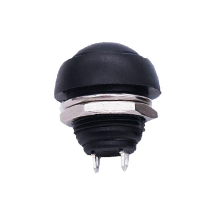 10 pièces petit interrupteur bouton étanche à réarmement automatique, noir, vert, rouge, orange, blanc, bleu
