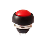 10 pièces petit interrupteur bouton étanche à réarmement automatique, noir, vert, rouge, orange, blanc, bleu